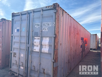 2004 40 ft High Cube Storage Container