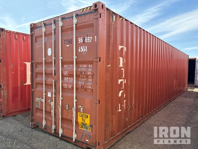 1999 40 ft High Cube Storage Container