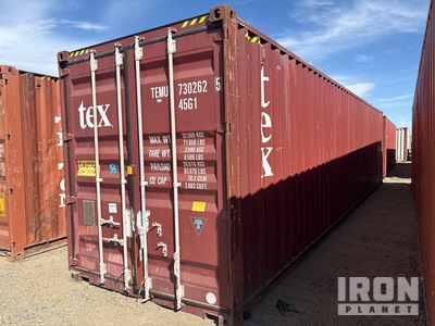 2013 40 ft High Cube Storage Container