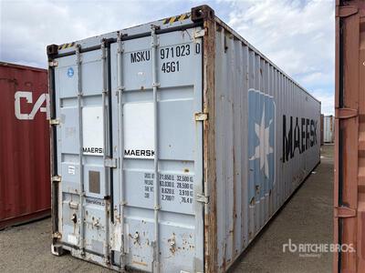2006 40 ft High Cube Contenedor de almacenamiento