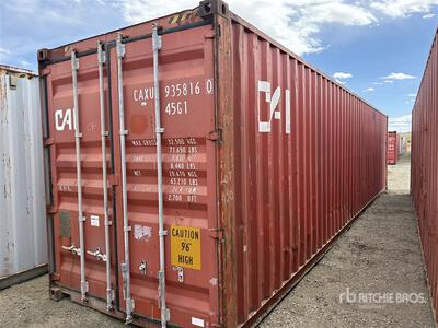 2005 40 ft High Cube Contenedor de almacenamiento
