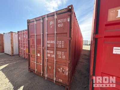 2000 40 ft High Cube Storage Container