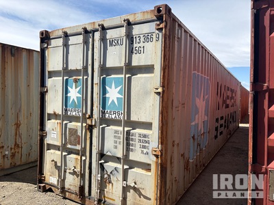 2005 40 ft High Cube Contenedor de almacenamiento