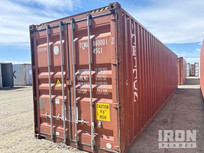2010 40 ft High Cube Contenedor de almacenamiento