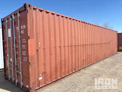 2005 40 ft High Cube Contenedor de almacenamiento