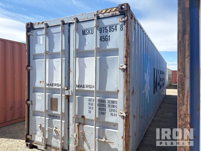 2006 40 ft High Cube Contenedor de almacenamiento