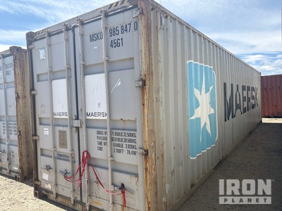 2006 40 ft High Cube Contenedor de almacenamiento