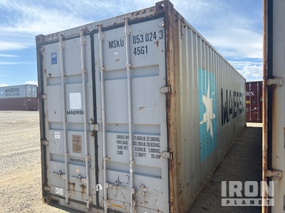 2007 40 ft High Cube Storage Container