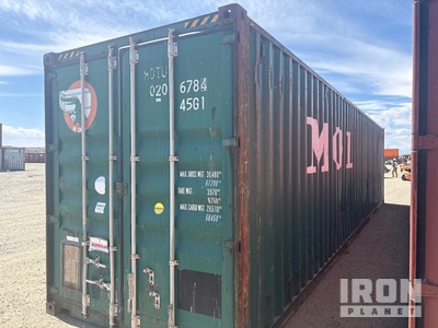 2002 40 ft High Cube Storage Container