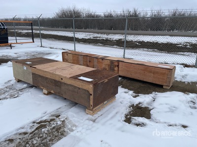 Quantity of (3) Overhead Metal Doors