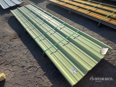Quantity of (50) 2025 Kit Containers Steel R Panel (Unused)