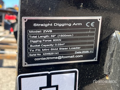 2026 GIYI GY-ZWB 59 in Mini Skid Steer Backhoe