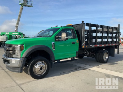 2019 Ford F-450 XL 4x4 شاحنة مسطحة