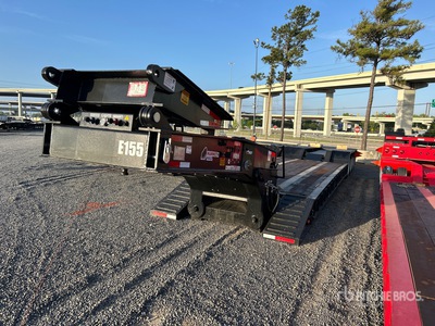 2027 Mammont Haul LBD65 140000 lb Quad/A Removable Gooseneck Remorque Surbaissée (Unused)