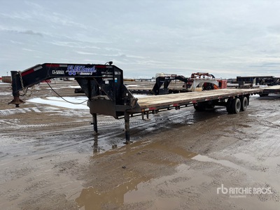 2014 Roadclipper 38 ft T/A Gooseneck Remolque caja abierta