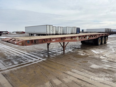 1994 Peerless 48 ft Tri/A Flatbed Remolque Petrolero