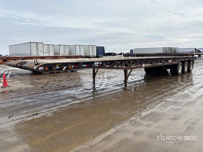 2013 BWS 51 ft Tri/A Flatbed Remolque Petrolero