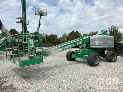 2016 Genie S-40 4WD Diesel رافعة تليسكوبية بذراع تطويل