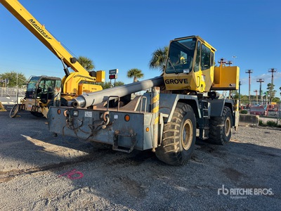 2007 Grove RT600E 60 ton 4x4x4 Grúa todoterreno (Inoperable)