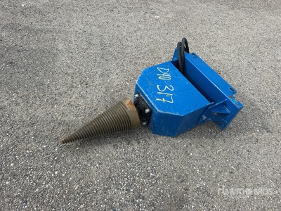 2026 GIYI GY-WS43 12 in Mini Skid Steer Log Splitter (Unused)