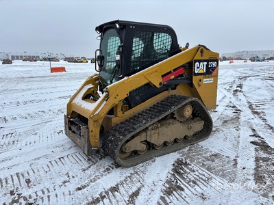 2014 Cat 279D Chargeuse sur rails compacte