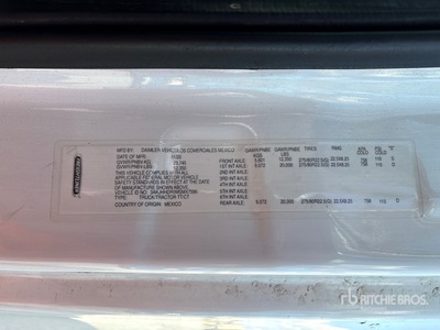 2021 Freightliner Cascadia 126 6x4 T/A Sleeper Truck Tractor