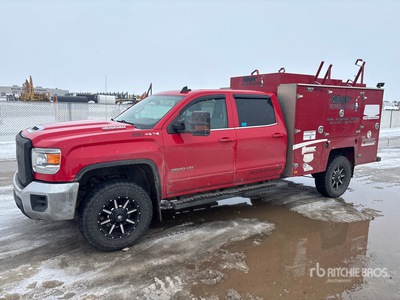 2018 GMC 3500 HD 4x4 Crew Cab Camión Utilitario