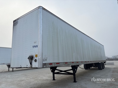 2012 Utility VS2DX 53 ft x 102 in T/A Van Trailer