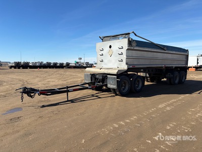 2003 JP 26 ft Quad/A Turntable Tipping Trailer