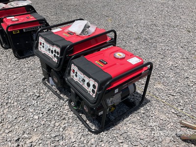 Quantity of (2) Gilsan EX7500 発電機セット (250-749 kw/310-950 kva) (Unused)