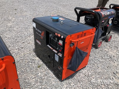 Gilsan GD7500E 7.5 kVA Mobile DIESEL 5KW CON CABINA 発電機セット (250-749 kw/310-950 kva) (Unused)