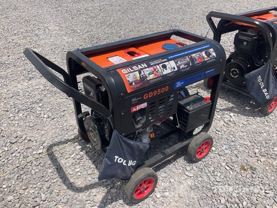 Gilsan GD9500E 7 kW Mobile DIESEL 7KW CON CABINA 発電機セット (250-749 kw/310-950 kva) (Unused)