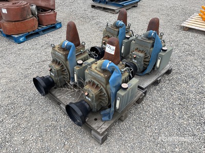 Quantity of (4) vacuum pumps (Unused)