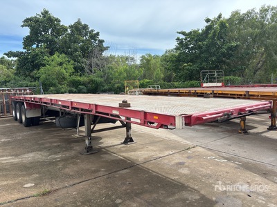 2002 Air-Ride 13.6 m Tri/A Remolque caja abierta