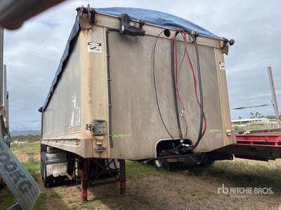 2007 MaxiTrans 9.1 m Tri/A Chassis Tipper kiep aanhangwagen