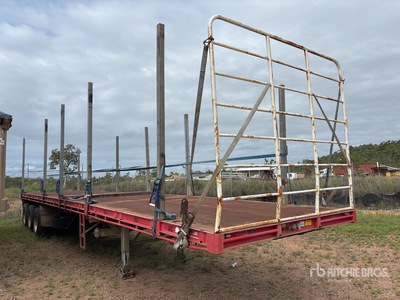 2014 Southern Cross Tri/A 13.7 m - 22 m Extendable Flatbed Trailer