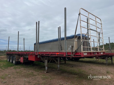 2004 Southern Cross Tri/A 13.7 m - 22 m Extendable Remolque caja abierta