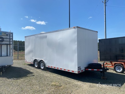 2007 Pace American CQ8520TA3 20 ft x 8 ft 6 in Portable T/A Restroom Trailer