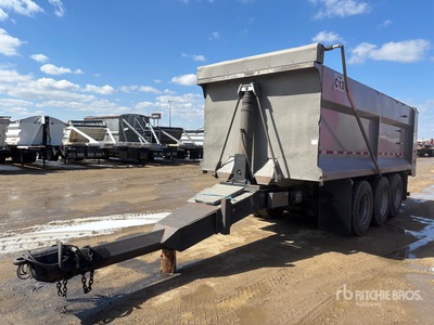2019 Cancade 21 ft Tri/A Pup Pup Dump Trailer