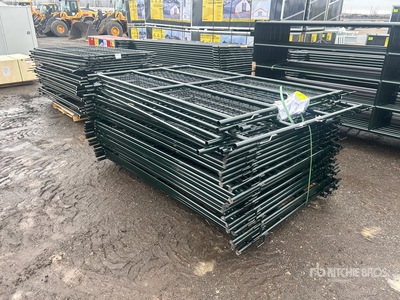 Quantity of (25) 2025 BYT MSPP07 7 ft x 4 ft 3 in Mesh Sheep Panel para ganado (Unused)