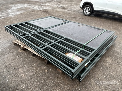 Quantity of (2) 2025 BYT HRS627 9 ft 5 in x 7 ft Horse Stall Kit (Unused)