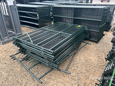 Quantity of (34) 2025 BYT MSPP07 7 ft x 4 ft 4 in Mesh Sheep Livestock Panel (Unused)