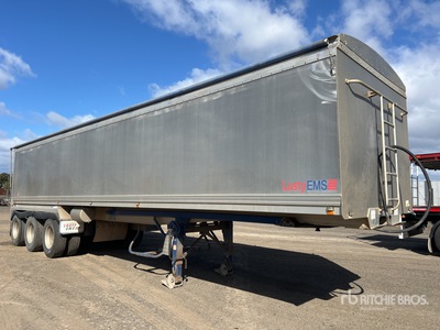 2007 Lusty EMS 11 m Tri/A End Dump Trailer
