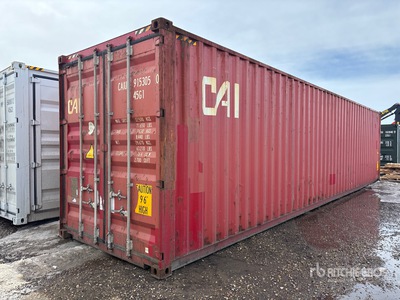 2013 40 ft High Cube Container per stoccaggio