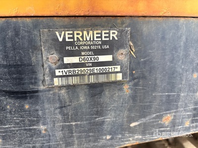 2014 Vermeer Bore Rig Directional Drill