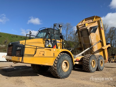 Cat 740B 6X6X6 Camión Dumper Articulado