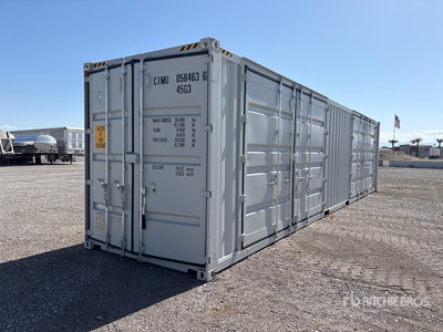 2026 40 ft High Cube Multi-Door Storage Container