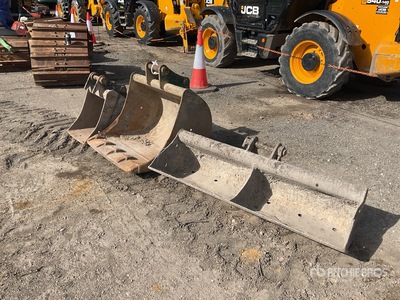 Quantity of (3) 1500mm Cleanup, 900mm,450mm Digging Excavator Bucket