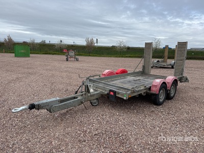Hubiere TPG352R Remorque T/A Equipment Trailer