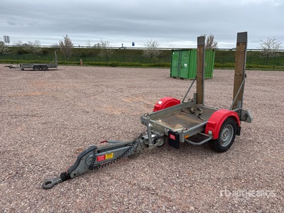 Hubiere PR1301VB 1000 kg Remorque S/A Equipment Trailer